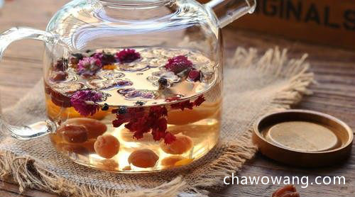 桂圆红枣枸杞玫瑰花茶的功效与禁忌