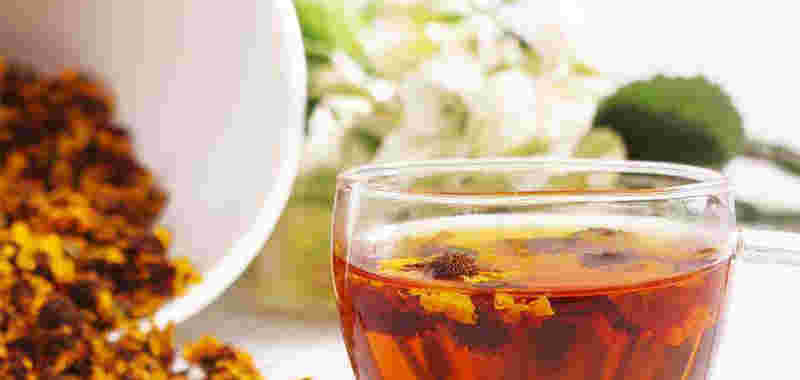 天山雪菊极其珍贵，细心打理能养在家里，作用多能泡茶喝