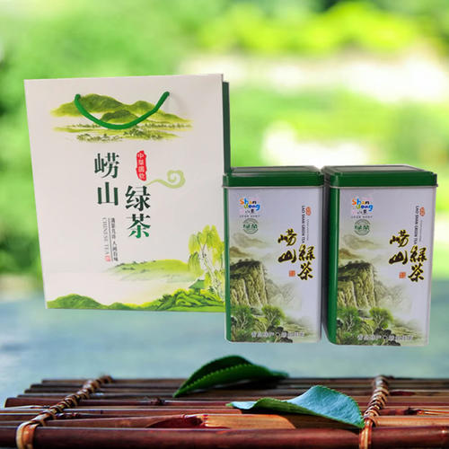 铁盒崂山绿茶礼盒