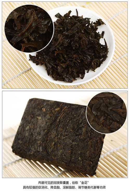 安化黑茶茯砖功效