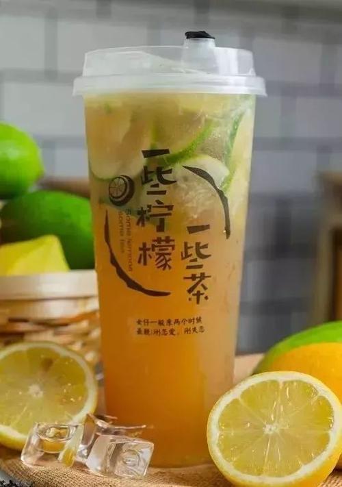 清新柠檬茶图片