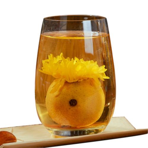 菊花茶与柠檬