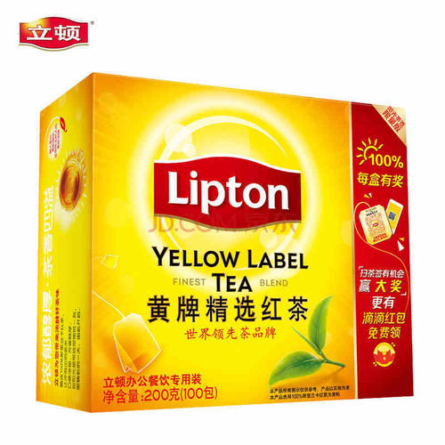 立顿红茶与全统的红茶相比