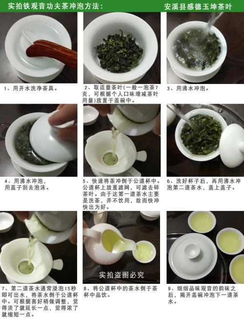 铁观音冲泡技巧